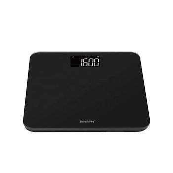 Smart Digital Bathroom Scale, Glass Platform Electronic Weight Scale with Connected Tracking