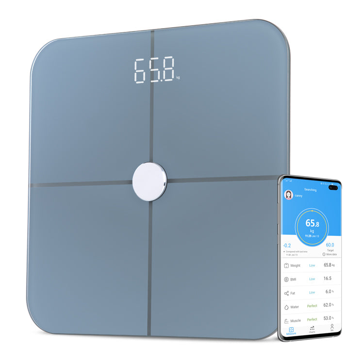 180 kg Smart Digital Body Fat Scale, 0.1 kg Precision Bathroom Weight Scale